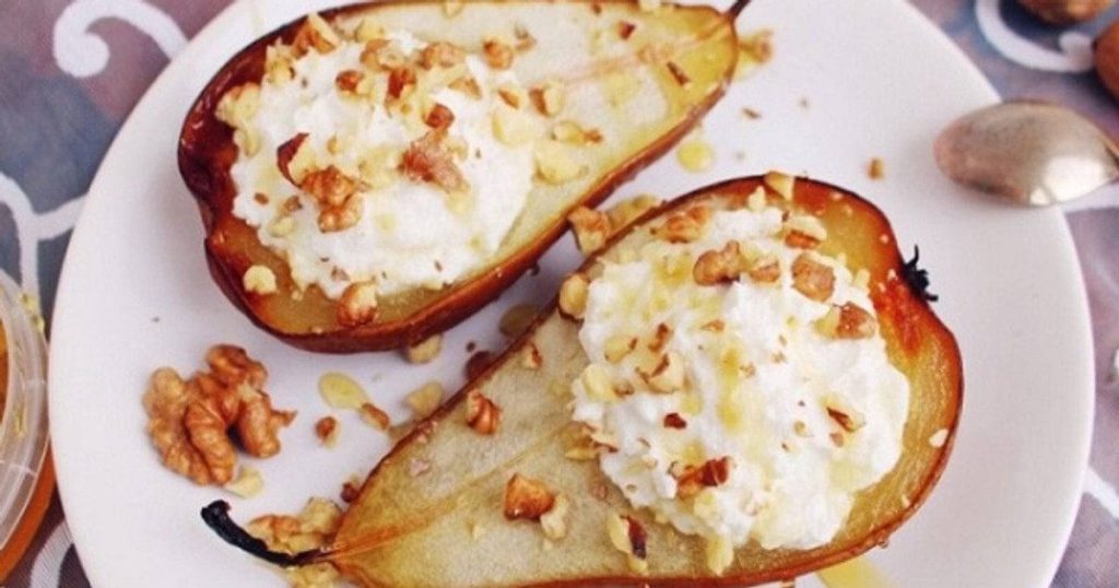 Οφέλη για την υγεία από τα ψητά αχλάδια